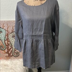 J. Jill Charcoal Gray Women's Tunic